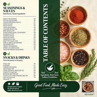 Revivra™ Homemade Mixes For Every Kitchen